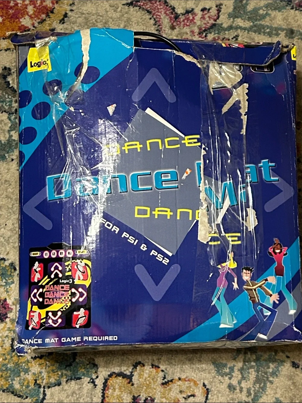 Dance Dance Dance Electronic Dance Mat - PS1 or PS2